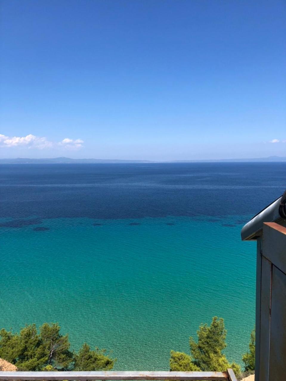 Blue Thea Luxury Villa In Afitos Zewnętrze zdjęcie